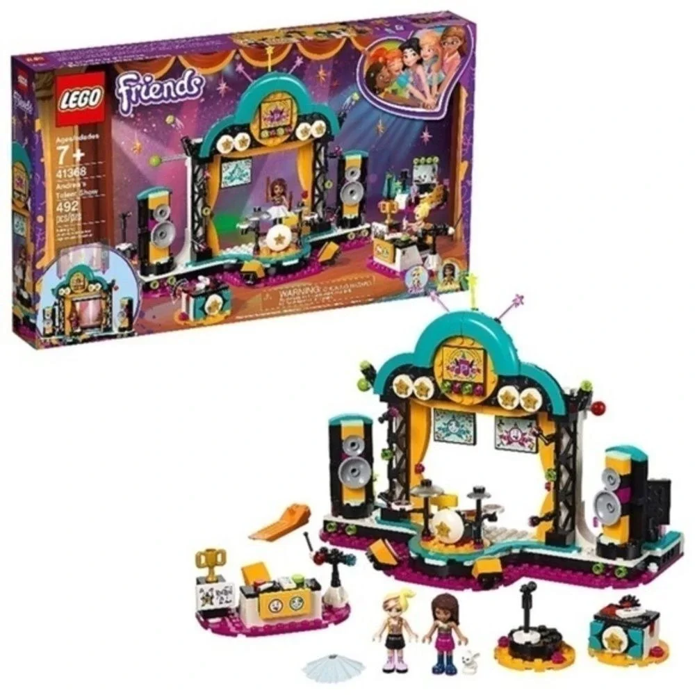 LEGO 41368 Friends Andrea's Talent Show 2019 Retired Set New in Sealed Box!‎